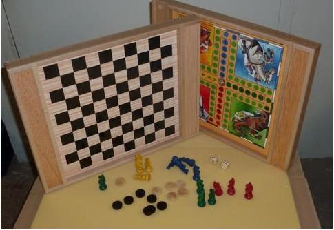 jeu de l'oie, petits chevaux